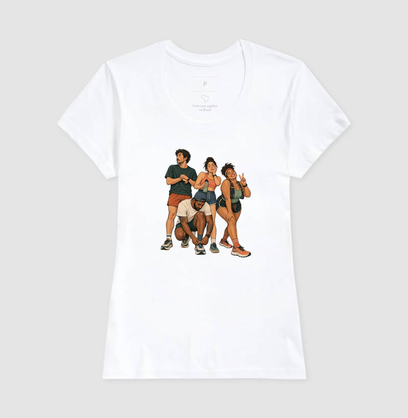 Camiseta Unissex - Foto Antes da Largada