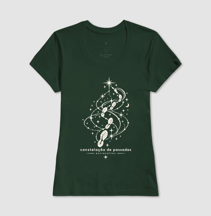 Camiseta Unissex - Constelação de Passos