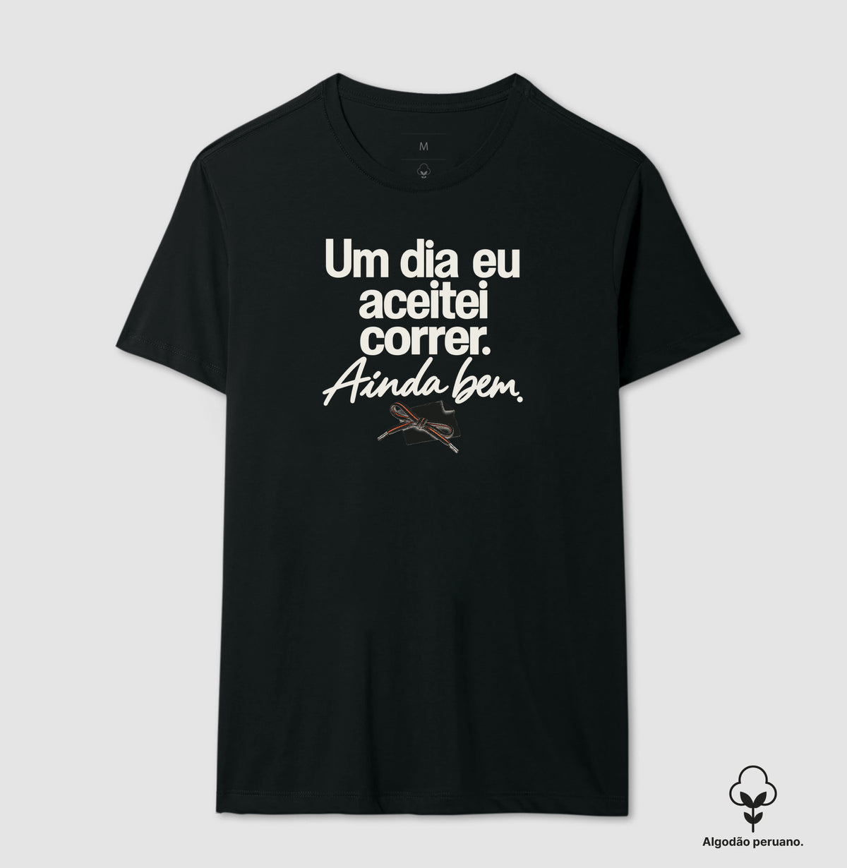 Camiseta Algodão Peruano - Primeiro Convite, Masculino, Preta
