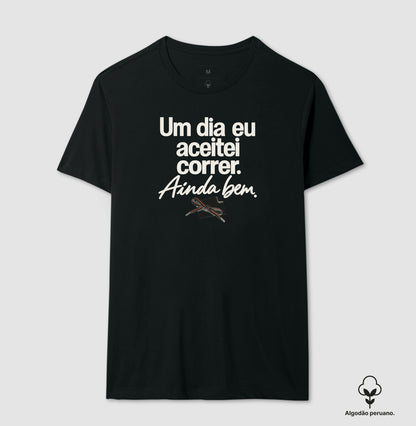 Camiseta Algodão Peruano - Primeiro Convite, Masculino, Preta