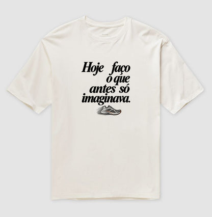 Camiseta Oversized - Passo que Antes Faltava, Off White