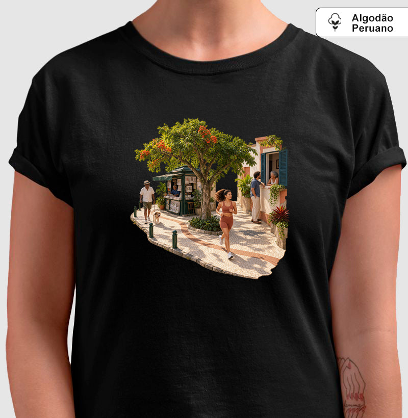 Camiseta Algodão Peruano - Calçada Viva