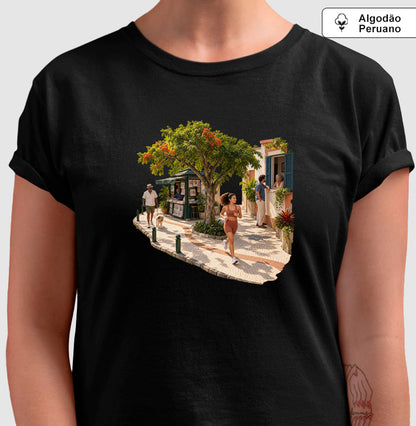 Camiseta Algodão Peruano - Calçada Viva