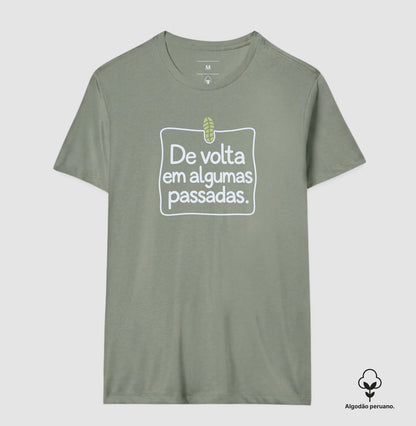 Camiseta Algodão Peruano - Aviso de Saída