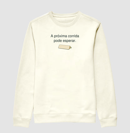 Suéter Moletom - Pausa Escolhida, Off White