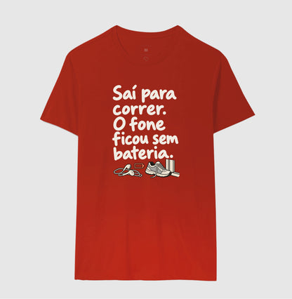 Camiseta Unissex - Fone Sem Carga