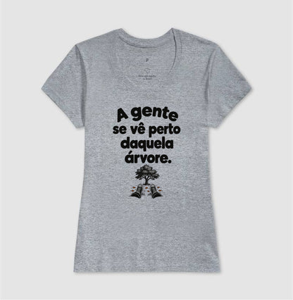 Camiseta Unissex - Ponto de Encontro, Feminino, Cinza