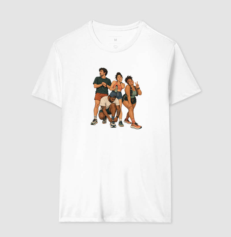 Camiseta Unissex - Foto Antes da Largada