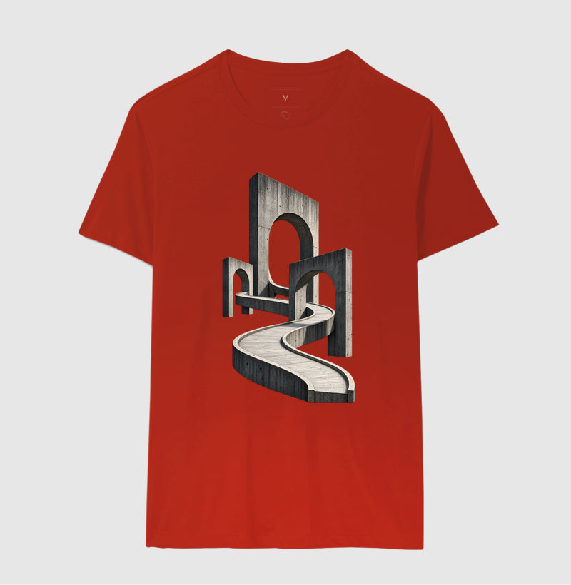 Camiseta Unissex - Horizonte de Concreto