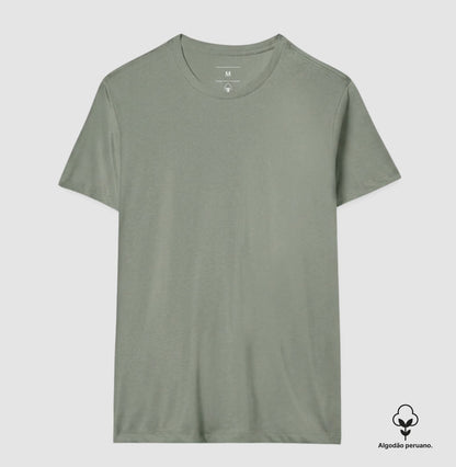 Camiseta Algodão Peruano - Essencial