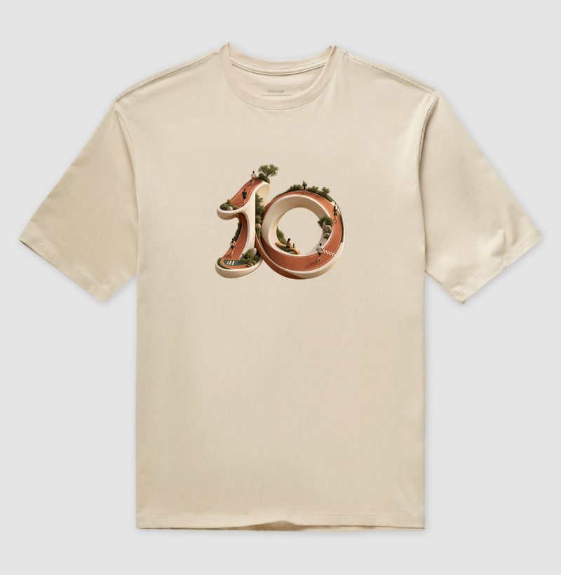 Camiseta Oversized - Dez Redondo