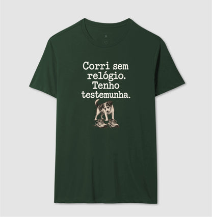Camiseta Unissex - Relógio em Casa