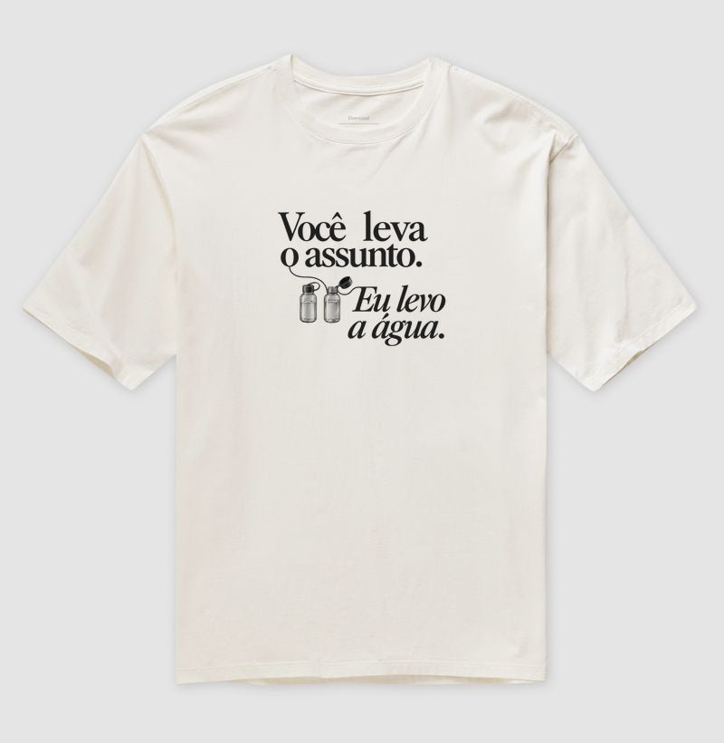 Camiseta Oversized - Dupla Combinada