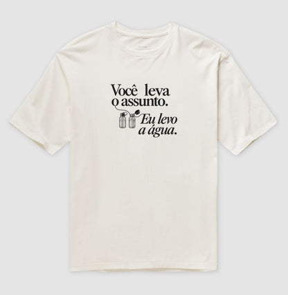 Camiseta Oversized - Dupla Combinada