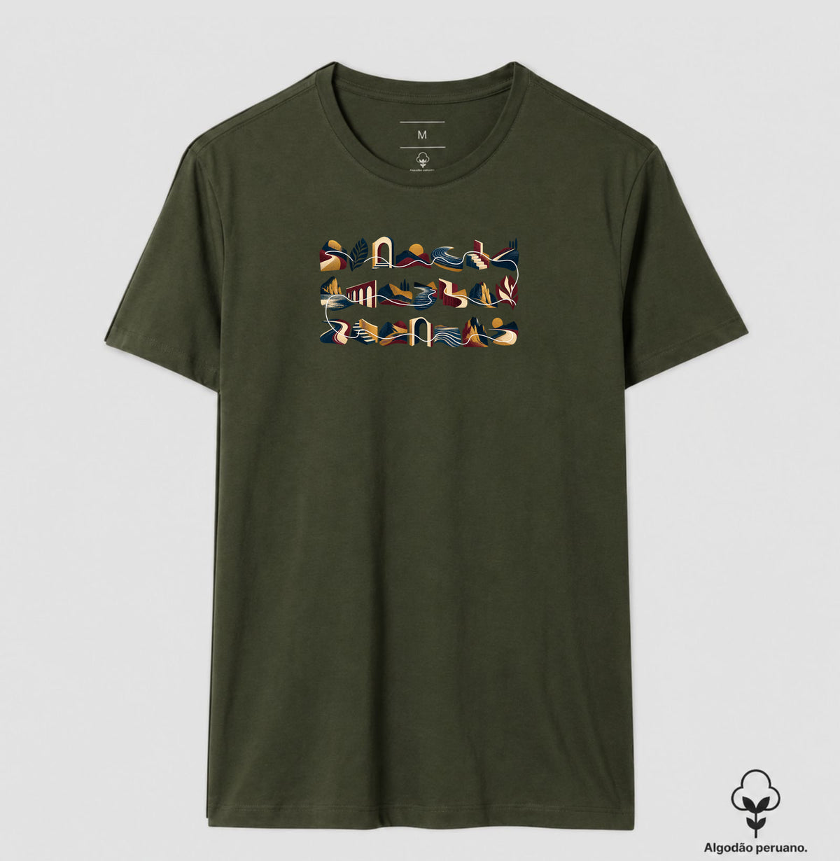 Camiseta Algodão Peruano - Meia História
