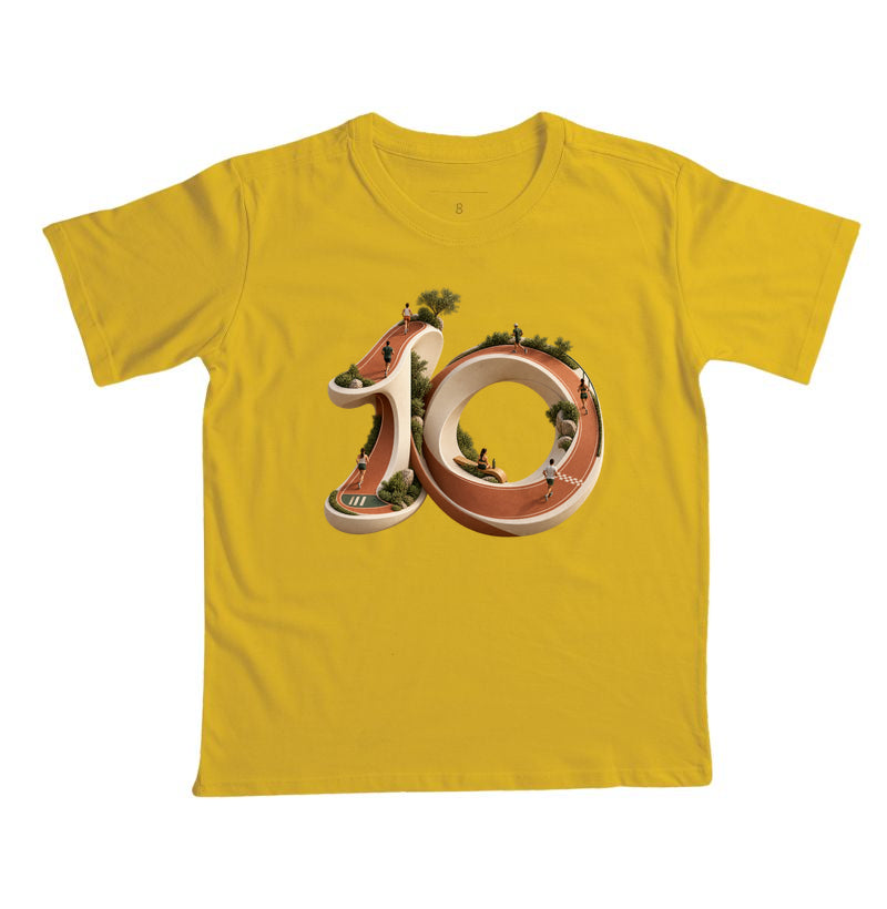 Camiseta Infantil - Dez Redondo