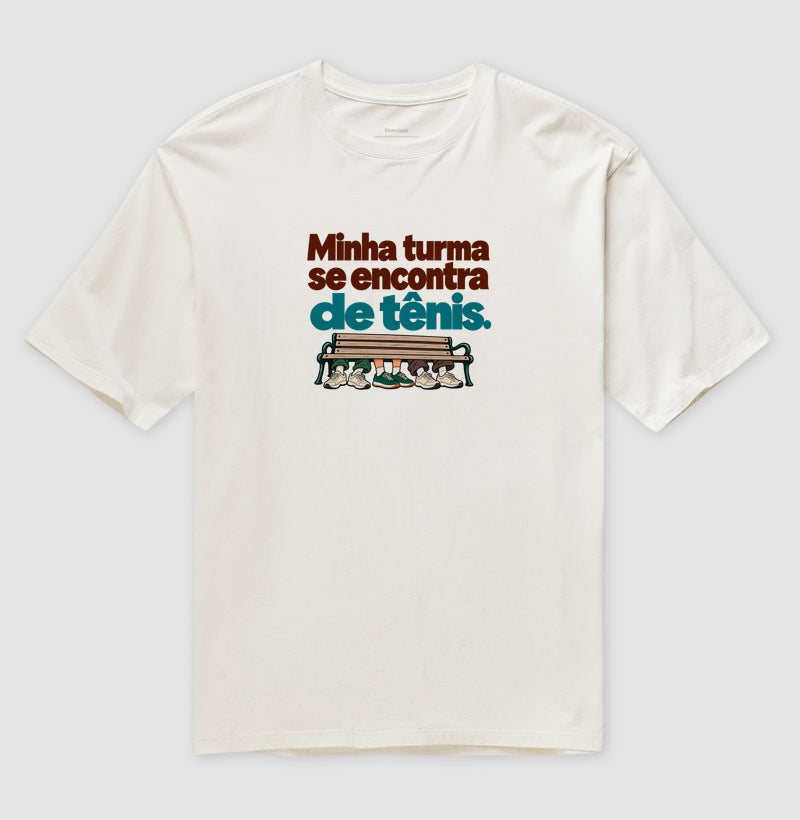 Camiseta Oversized - Turma de Rua
