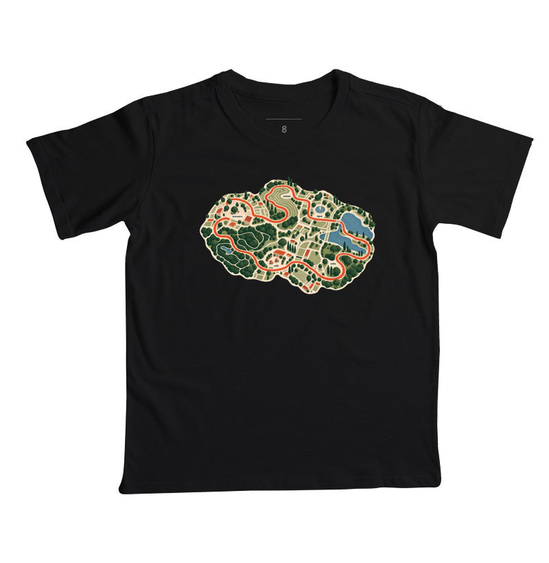 Camiseta Infantil - Mapa do Corre