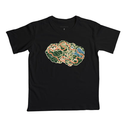 Camiseta Infantil - Mapa do Corre