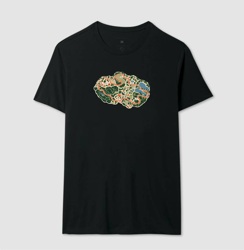 Camiseta Unissex - Mapa do Corre