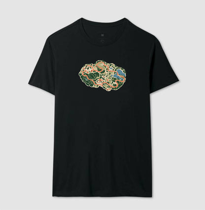 Camiseta Unissex - Mapa do Corre
