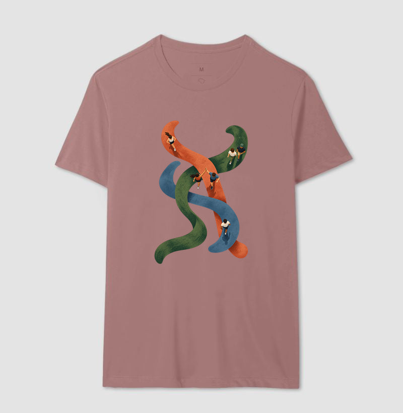Camiseta Unissex - Rotas que se Cruzam