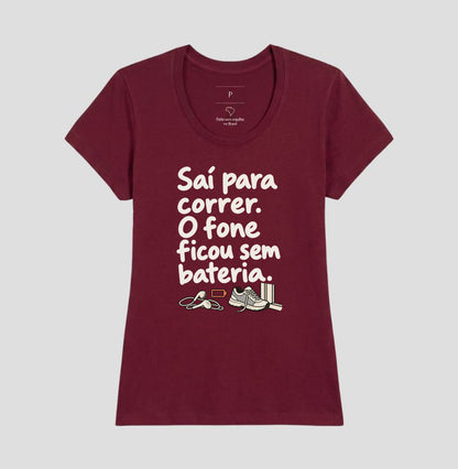 Camiseta Unissex - Fone Sem Carga