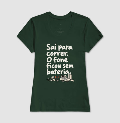 Camiseta Unissex - Fone Sem Carga