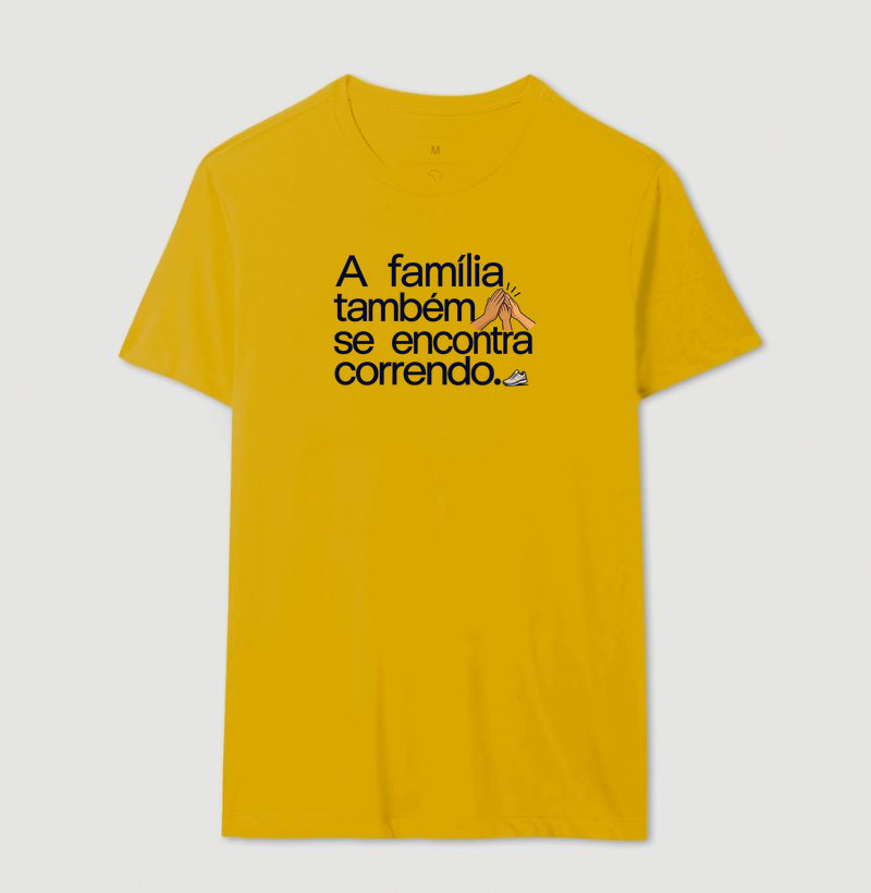 Camiseta Unissex - Família na Calçada