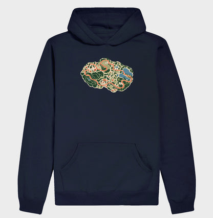 Hoodie Moletom - Mapa do Corre