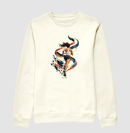 Suéter Moletom - Dentro da Maratona, Off White