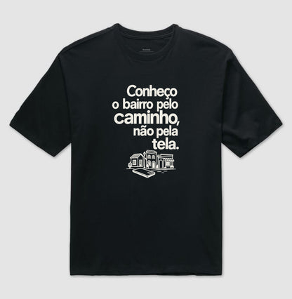 Camiseta Oversized - Caminho Sem Tela