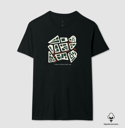 Camiseta Algodão Peruano - Plano de Emergência