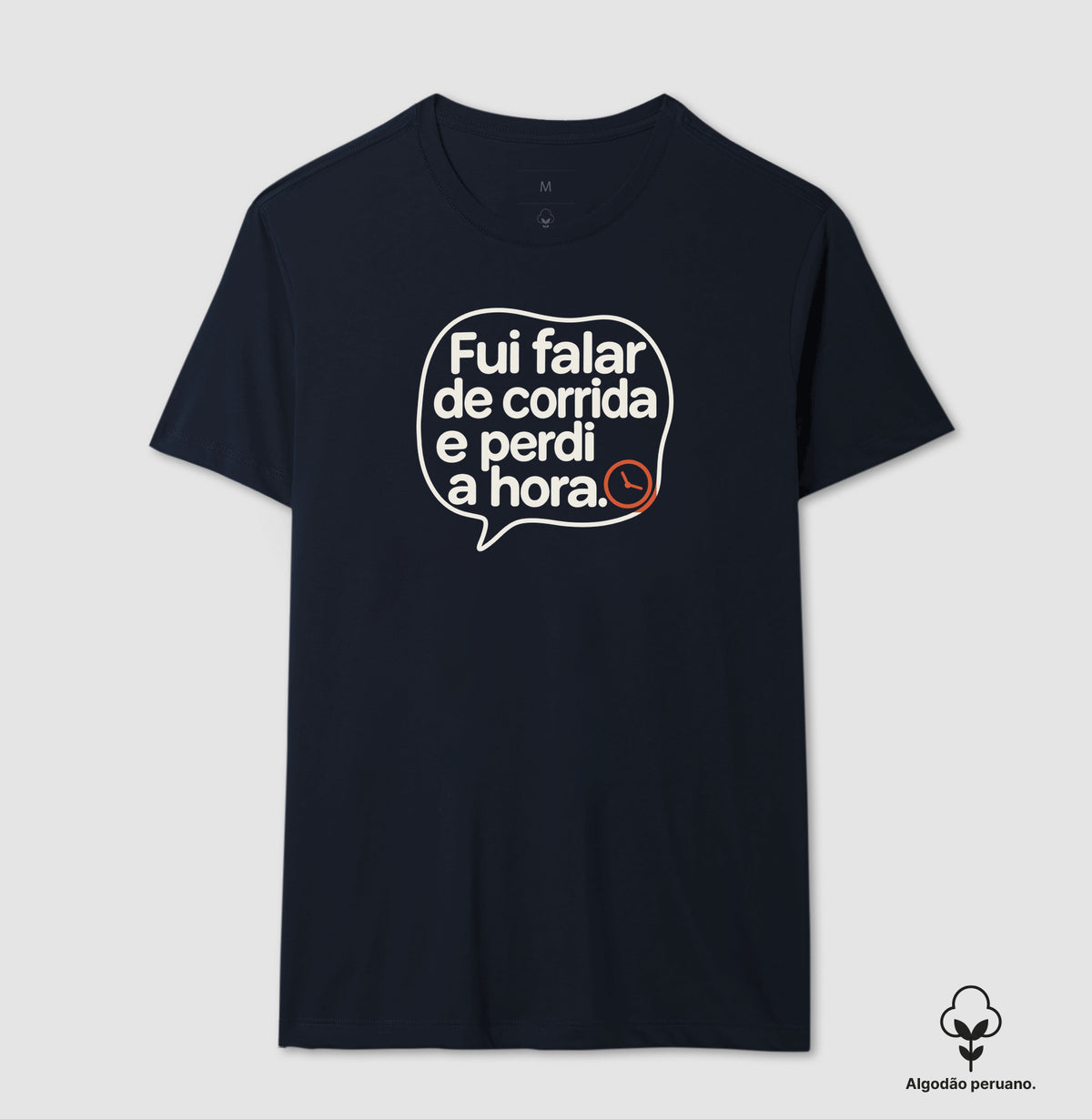 Camiseta Algodão Peruano - Assunto Preferido