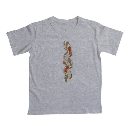 Camiseta infantil - Sistema de passadas