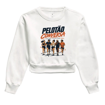 Cropped Moletom - Pelotão Conversa