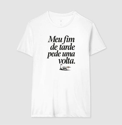 Camiseta Unissex - Noite de Esquina, Masculino, Branca