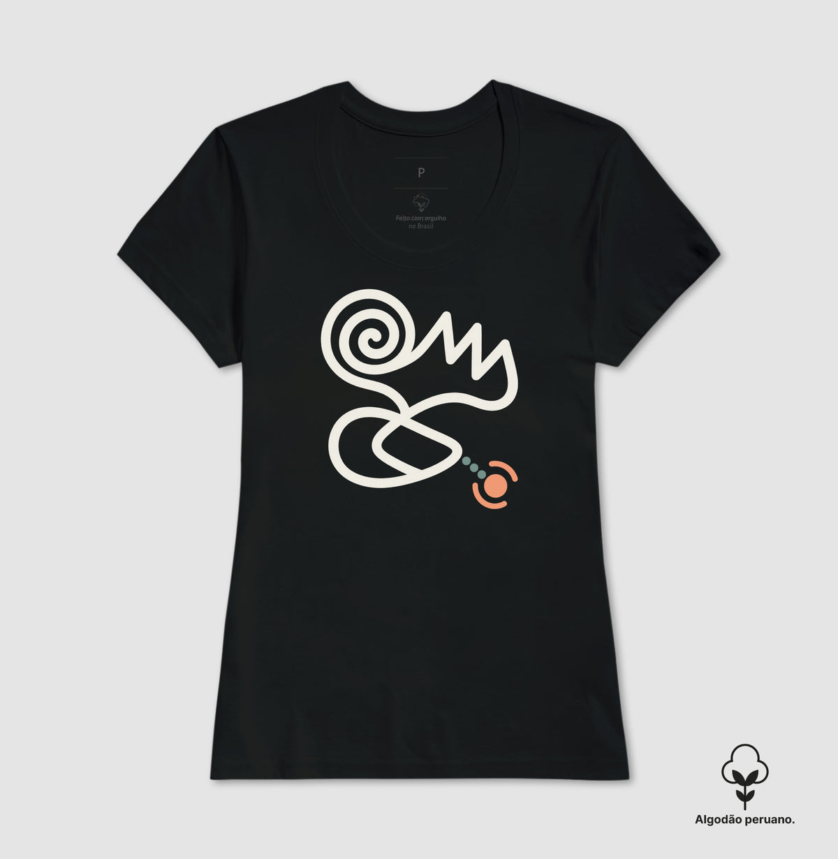 Camiseta Algodão Peruano - GPS em Crise