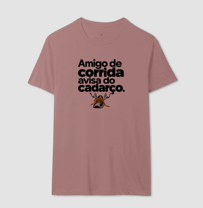 Camiseta Unissex - Cuidado Pequeno, Masculino, Rosa