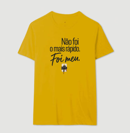 Camiseta Unissex - Orgulho sem Comparação, Masculino, Amarelo