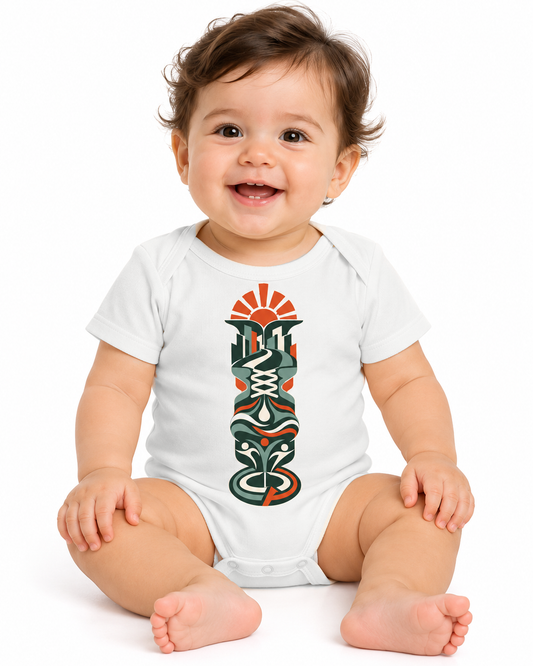 Body Infantil - Totem do Corre — peça branca
