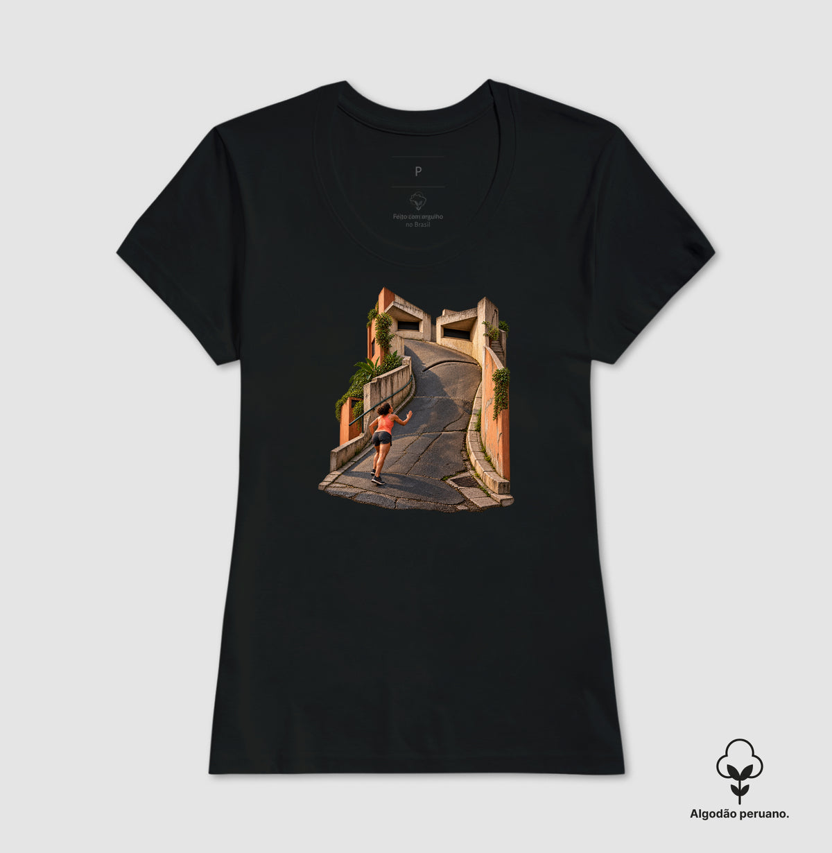 Camiseta Algodão Peruano - A Ladeira Opina