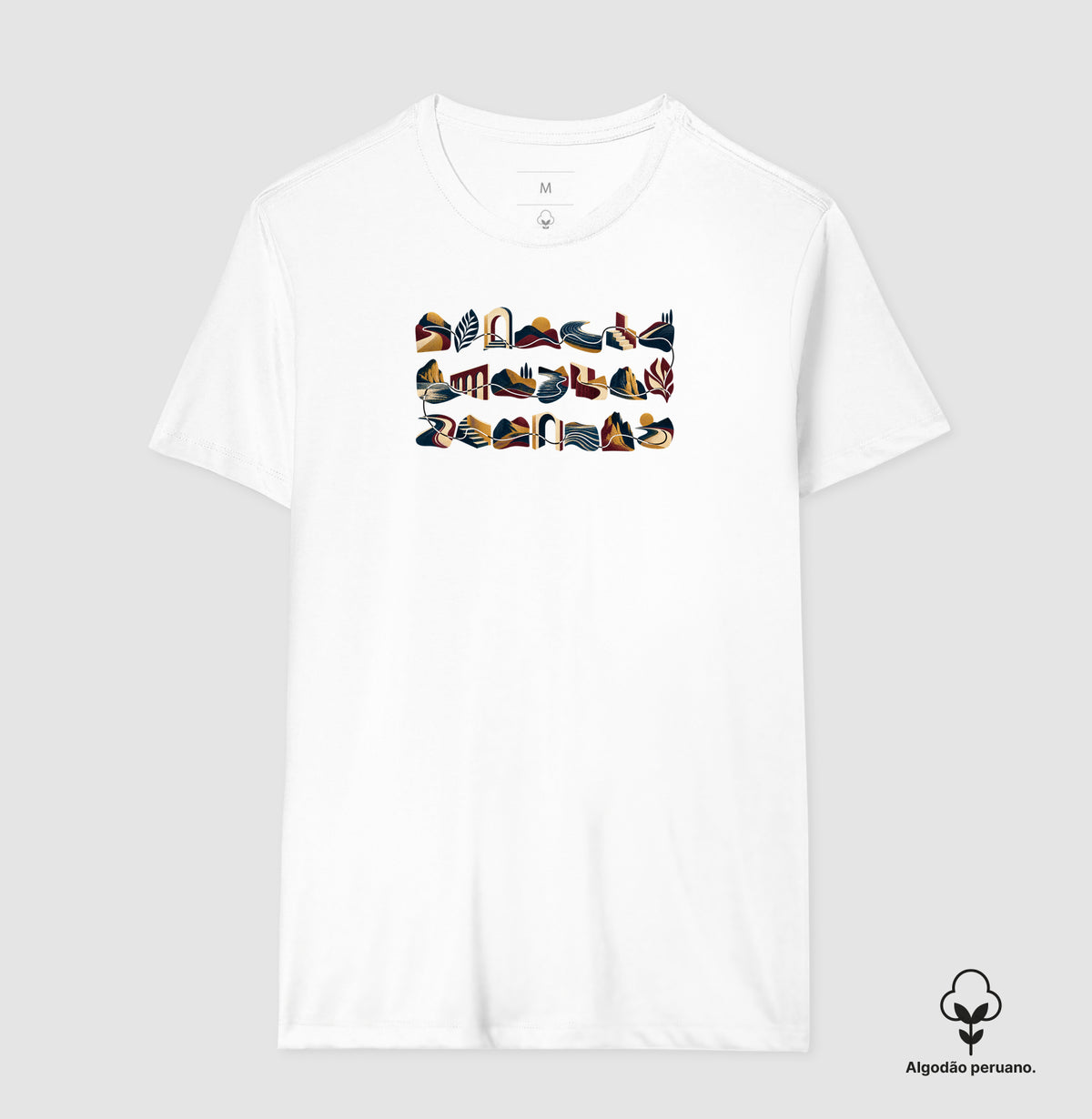 Camiseta Algodão Peruano - Meia História