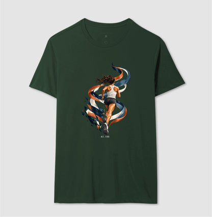 Camiseta Unissex - Dentro da Maratona, Masculino, Verde