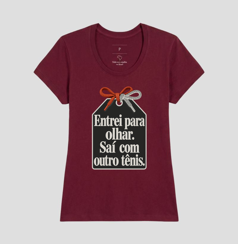Camiseta Unissex - Catálogo de Tênis