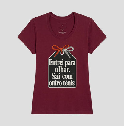 Camiseta Unissex - Catálogo de Tênis
