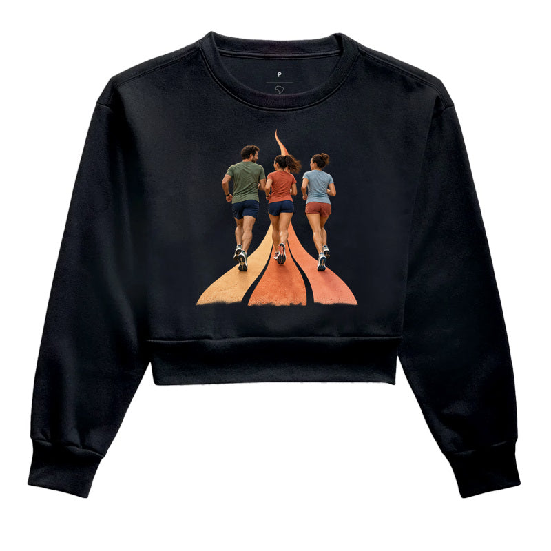 Cropped Moletom - Último Quilômetro Juntos