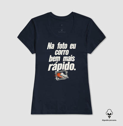 Camiseta Algodão Peruano - Na Hora da Foto