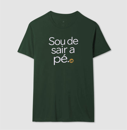 Camiseta Unissex - Gosto de Ir a Pé