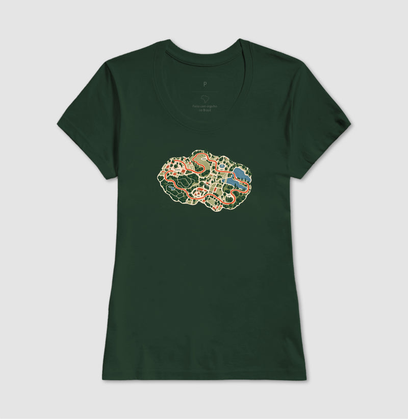 Camiseta Unissex - Mapa do Corre